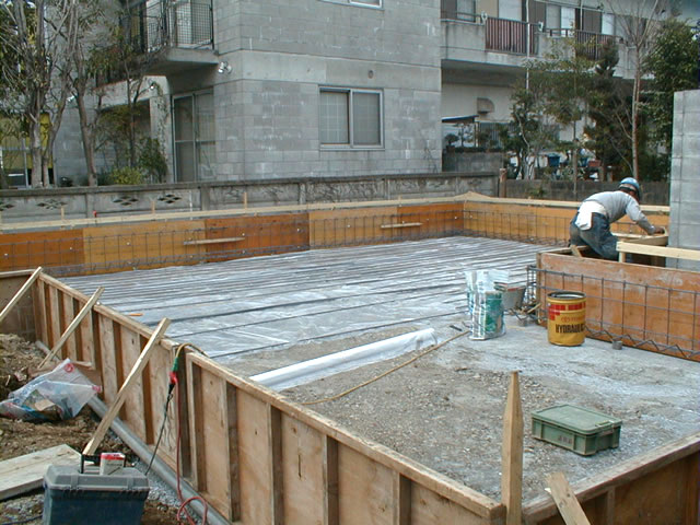 地鎮祭とベタ基礎工事